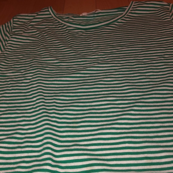 green and white tee - Picture 2 of 2